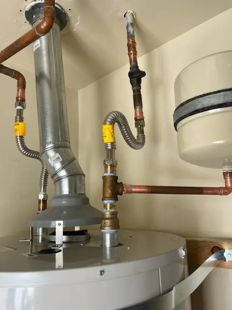 Water heater installation and plumbing repair in Sully Plantation